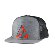 JOHN POILEUX COLLAB TRUCKER - GRY/RED