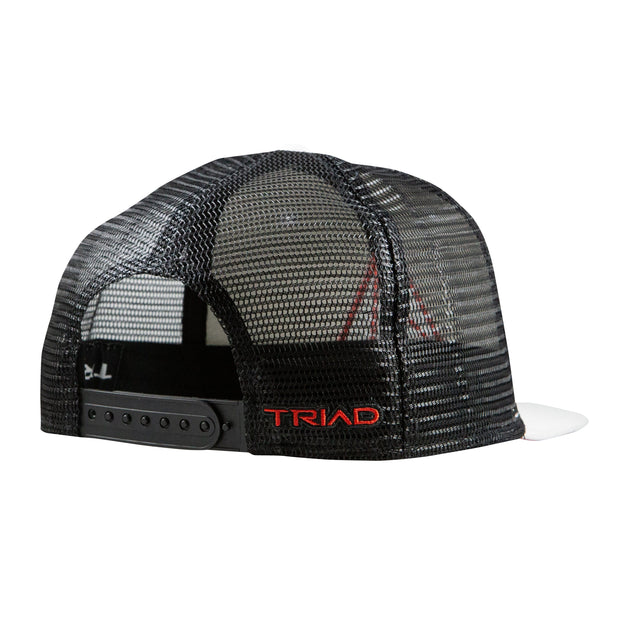 TRIAD RAISED TRUCKER - BLK/WHT/RED