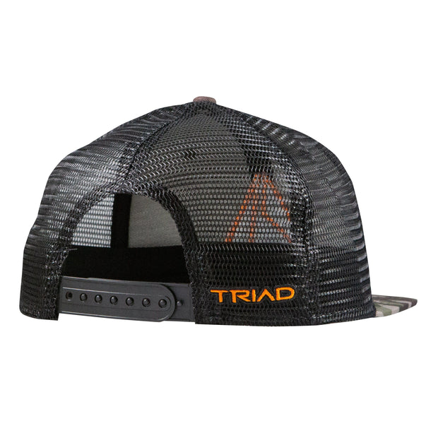 TRIAD RAISED TRUCKER - CAMO/ORANGE